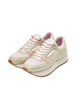 Zapatillas Pepe Jeans Rusper Eve Rosa Para Mujer