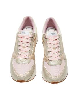 Zapatillas Pepe Jeans Rusper Eve Rosa Para Mujer