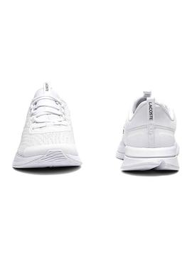 Zapatillas Lacoste Run Spin 0721 Blanco Para Mujer