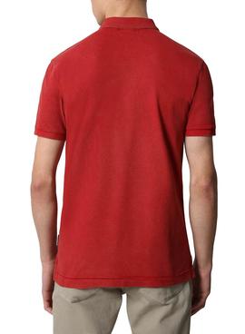 Polo Napapijri Elbas Rojo 4 Para Hombre