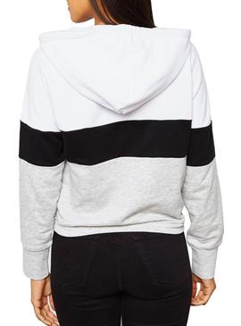 Sudadera Only Dorit Block Gris Para Mujer