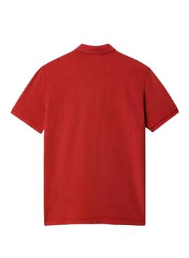 Polo Napapijri Elbas Rojo 4 Para Hombre