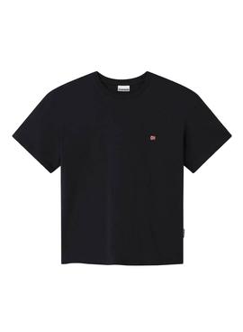 Camiseta Napapijri Salis C SS Azul Marino Hombre