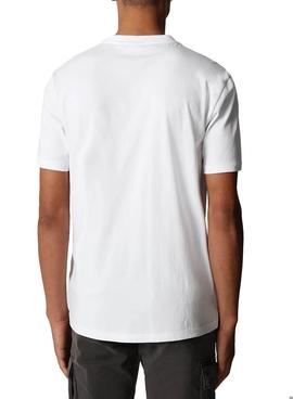 Camiseta Napapijri Sirol SS Blanco Para Hombre