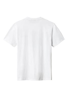 Camiseta Napapijri Sirol SS Blanco Para Hombre