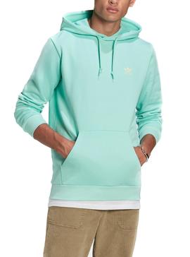 Sudadera Adidas Essential Hoody Verde Para Hombre