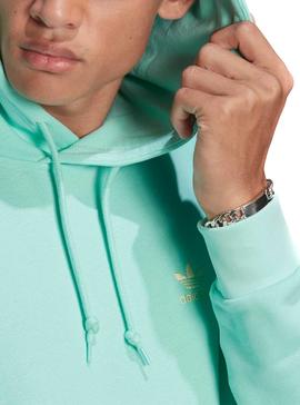 Sudadera Adidas Essential Hoody Verde Para Hombre